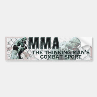 De MMA Thinker Bumpersticker