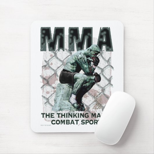 De MMA Thinker Muismat (Met muis)