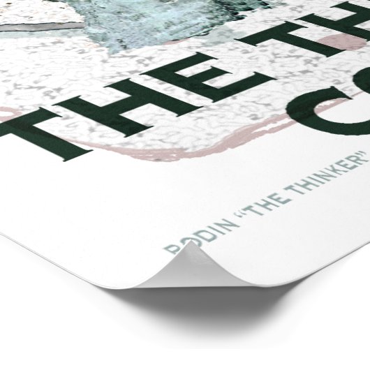 De MMA Thinker Poster (Hoek)