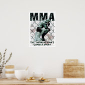 De MMA Thinker Poster (Keuken)