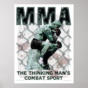 De MMA Thinker Poster