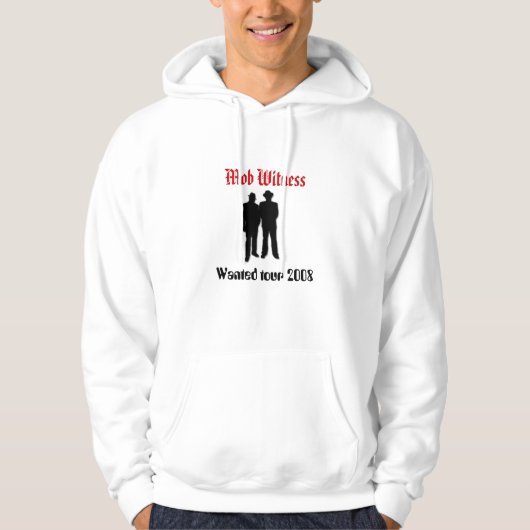 de, Mob Witness - Gepersonaliseerd Hoodie (Voorkant)