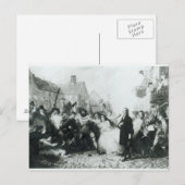 De mobilisatie van John Wesley op woensdag Briefkaart (Voorkant / Achterkant)