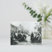 De mobilisatie van John Wesley op woensdag Briefkaart (Staand voorkant)