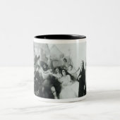 De mobilisatie van John Wesley op woensdag Tweekleurige Koffiemok (Center)