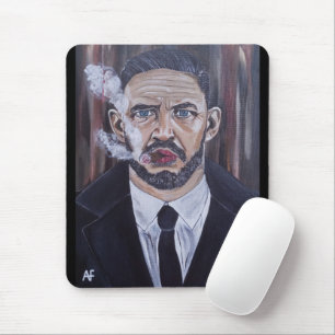 De Mobster Schilderij door Alfred Fox Muismat