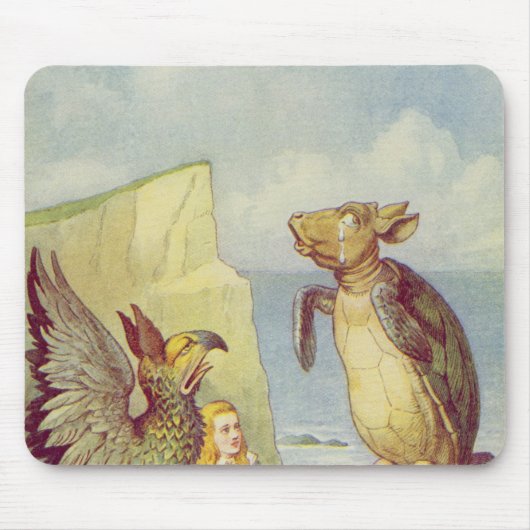 De Mock Turtle en de Griffin Muismat (Voorkant)