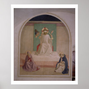 De Mocking van Christus met de Maagd en St. Domi Poster