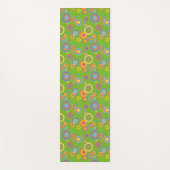 De Mod Circles van de terugkeer op Groen Yogamat (Voorkant)