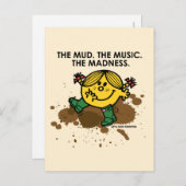 De modder, de muziek, de waanzin briefkaart (Voorkant / Achterkant)