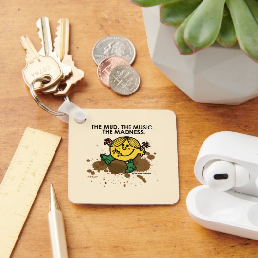 De modder, de muziek, de waanzin sleutelhanger (Bureau)