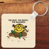 De modder, de muziek, de waanzin sleutelhanger (Achterkant)