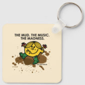 De modder, de muziek, de waanzin sleutelhanger (Achterkant)