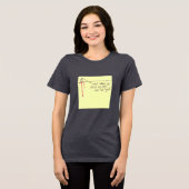 De Mode afgrond: wanneer stijl een obsessie wordt Tri-Blend Shirt (Voorkant volledig)