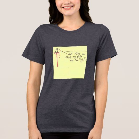 De Mode afgrond: wanneer stijl een obsessie wordt Tri-Blend Shirt (Voorkant)