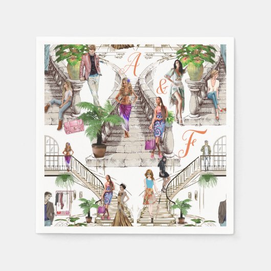 De Mode ontwerpers Servet (Voorkant)