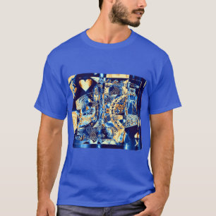 De Mode van de koning van het Man van het hart T-shirt