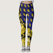 De Mode van de Pop Sociale Botervlieg Leggings (Voorkant)
