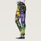 De Mode van de Pop Sociale Botervlieg Leggings (Links)
