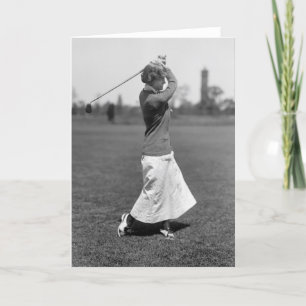 De Mode van het Golf van vrouwen, 1910s Kaart