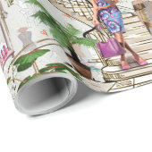 De modeontwerper  cadeaupapier (Rol Hoek)
