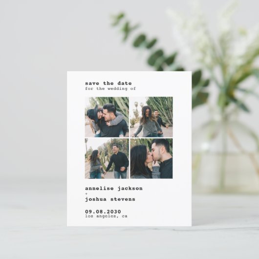 De moderne 4 foto's van de begroting bruiloft bewa (Staand voorkant)