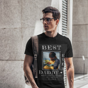 De moderne Aangepaste foto en tekst van de Dag van T-shirt