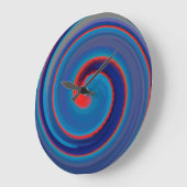 De moderne Abstracte Kunst van de Werveling #30 Grote Klok (Hoek)