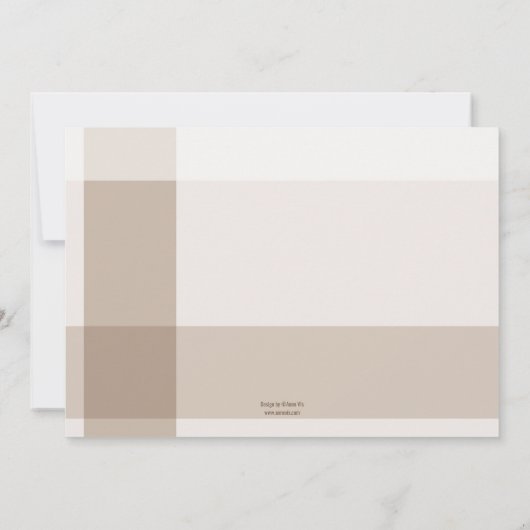 De moderne Afstudeerder man minimaliseert de Uitno Kaart (Achterkant)