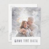 De moderne Band van de Bekleding van de Tekst van  Aankondigingskaart (Voorkant / Achterkant)