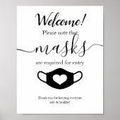 De moderne BedrijfsVeiligheid Draag Uw Manuscript  Poster (Voorkant)