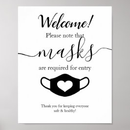 De moderne BedrijfsVeiligheid Draag Uw Manuscript  Poster