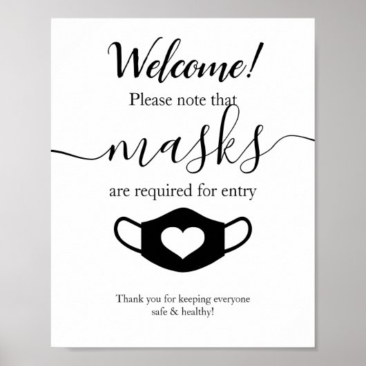 De moderne BedrijfsVeiligheid Draag Uw Manuscript  Poster (Voorkant)