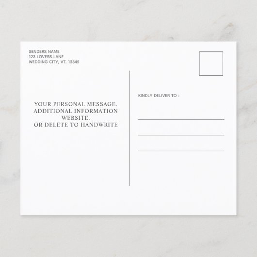 De moderne begroting van de Fotocollage sparen de  (Achterkant)