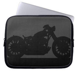 De moderne bikers laptop sleeve
