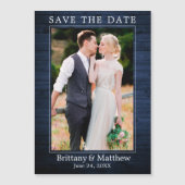 De moderne Blauwe Magnetische Druk van het Hout sp (Voorkant)