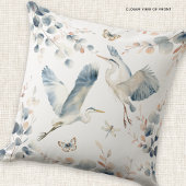 De moderne Blue Herons noemen Passen getrouwd Kussen