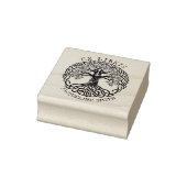 De moderne  Boom, ex Libris Boek Rubberstempel (Stempel)