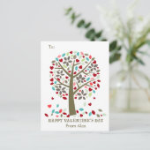 De Moderne Boom van de kinder van de School van Feestdagenkaart (Staand voorkant)