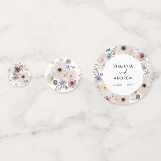 De moderne botanische Confetti (Voorkanten)