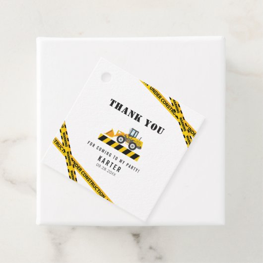 De moderne bouw van de Stomme Dag Dank u geschenke Bedankjes Labels (In situ)