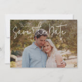 De moderne Code van de Aangepaste QR van de Foto s Kaart (Voorkant)