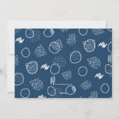 De moderne Collage van de Foto van de Chanoeka Feestdagenkaart (Achterkant)