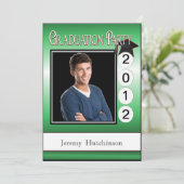 De moderne Datum van de Foto van de Partij van de  Kaart (Staand voorkant)