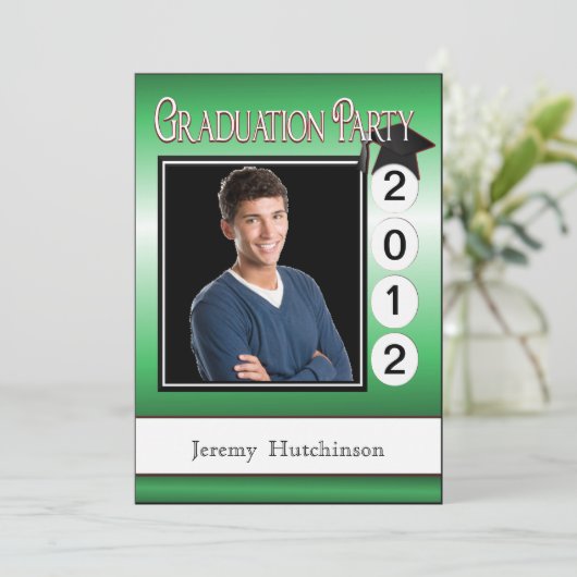 De moderne Datum van de Foto van de Partij van de  Kaart (Staand voorkant)