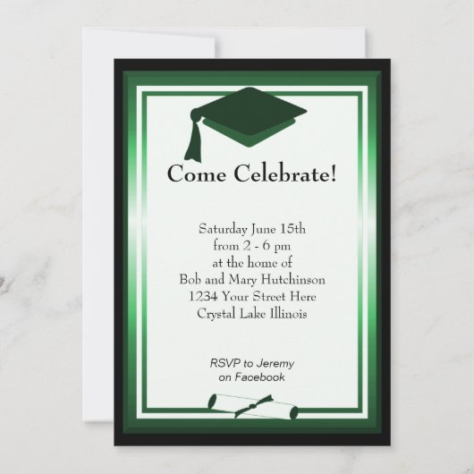 De moderne Datum van de Foto van de Partij van de  Kaart (Achterkant)