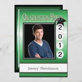 De moderne Datum van de Foto van de Partij van de  Kaart (Voorkant / Achterkant)