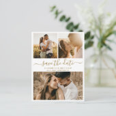 De moderne de Fotocollage van het Manuscript van d Aankondigingskaart (Staand voorkant)