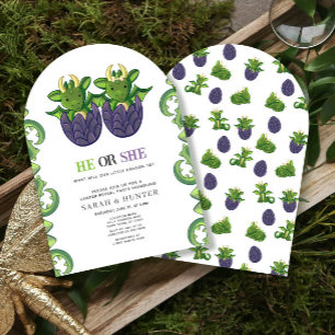 De moderne draak die hij of zij geslacht onthullen kaart