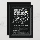 De moderne Drink van het Eat zijn de Veertige Vaka Kaart (Voorkant / Achterkant)